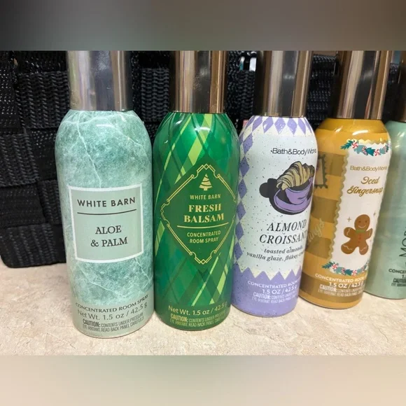 Set of 5 room sprays Bath and Body - Picture 3 of 3